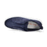 Santoni sneaker Slip on camoscio blu