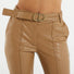 Twinset pantalone in nappa beige