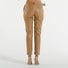 Twinset pantalone in nappa beige