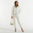 Blanche eco pelliccia bianca con zip