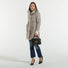 Blanche cappotto pelliccia grigio