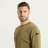 RRD maglione tecno wash girocollo verde