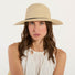 Twinset cappello con morsetto oval t beige