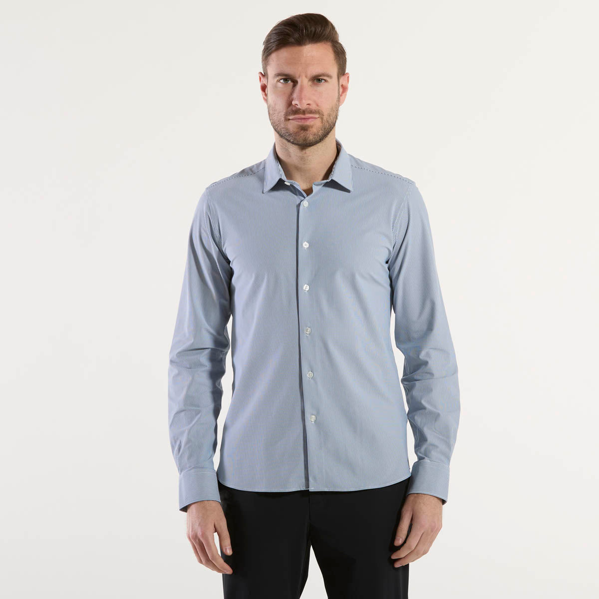 RRD camicia oxford jacquard open fantasia