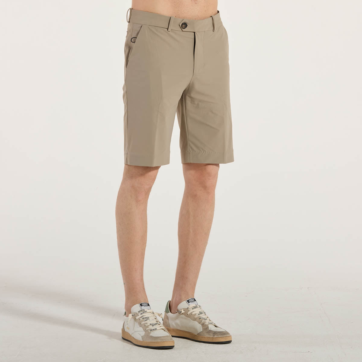 RRD bermuda chino in tessuto tecnico beige