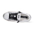 Crime London sneaker Deluxe glitter argento