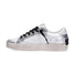 Crime London sneaker Deluxe glitter argento