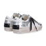 Crime London sneaker Deluxe glitter argento