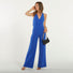 Patrizia Pepe jumpsuit blu elettrico senza maniche