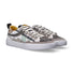 Emanuelle Vee sneaker glitter animalier bianca