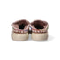 Mou ciabatta Eskimo Bold Clod suede strass marrone