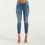 Cycle jeans brigitte skinny denim slavato