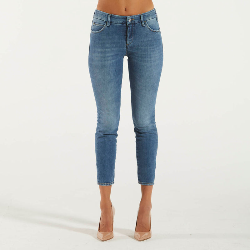 Cycle jeans brigitte skinny denim slavato