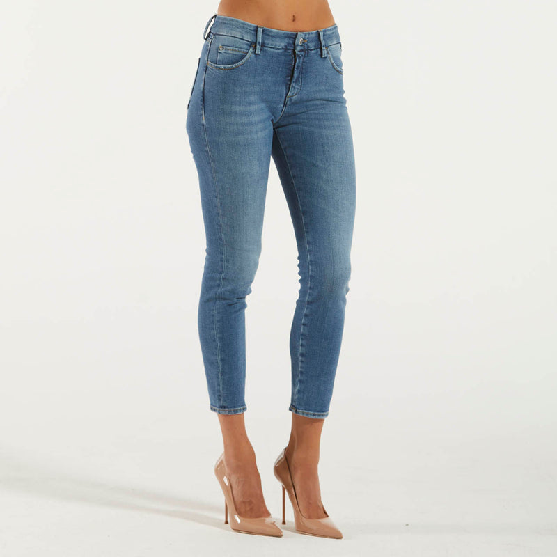 Cycle jeans brigitte skinny denim slavato