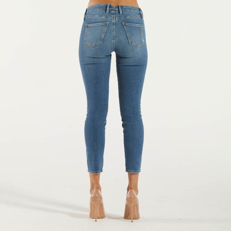 Cycle jeans brigitte skinny denim slavato