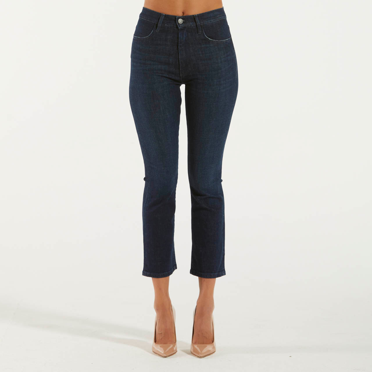 Cycle jeans kate crop bootcut blue vintage