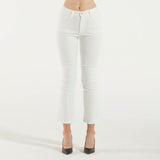 Cycle jeans kate crop bootcut bianco