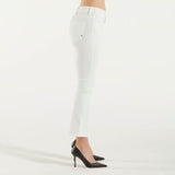 Cycle jeans kate crop bootcut bianco