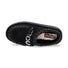 Mou ciabatta Bounce clog metal logo camoscio nero