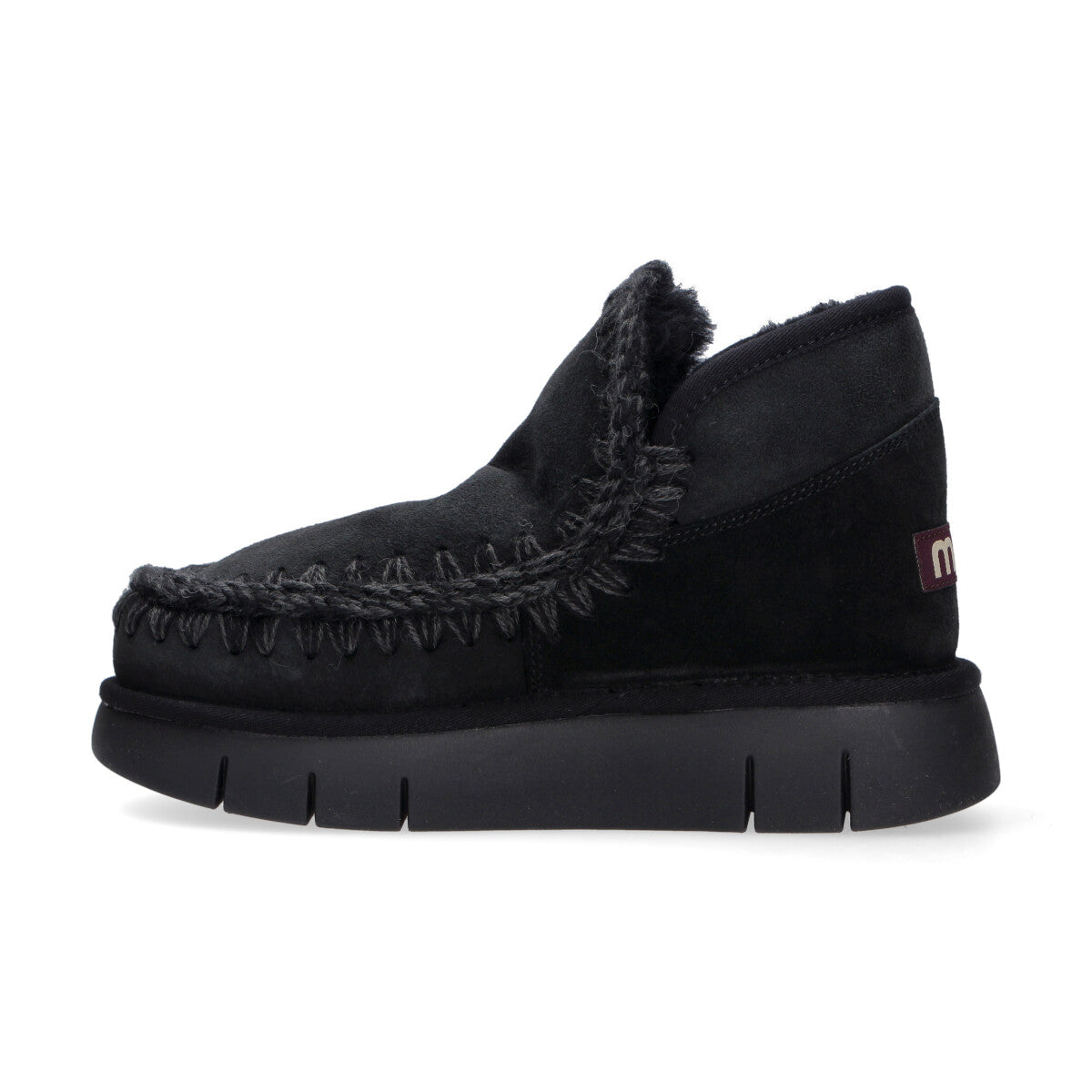 Mou Boot eskimo bounce sneaker camoscio nero