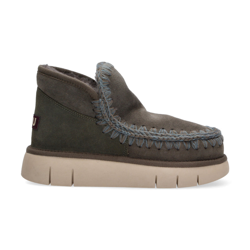 Mou boot Eskimo Bounce sneaker camoscio verde