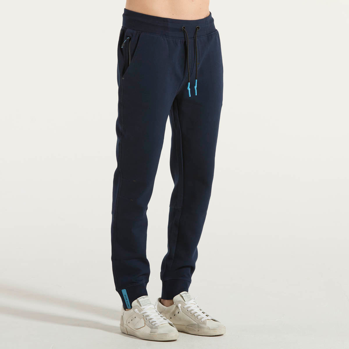 North Sails pantalone jogger tessuto blu