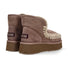 Mou boot Mini Eskimo Platform tortora