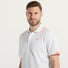 North Sails polo mezza manica in tessuto bianco