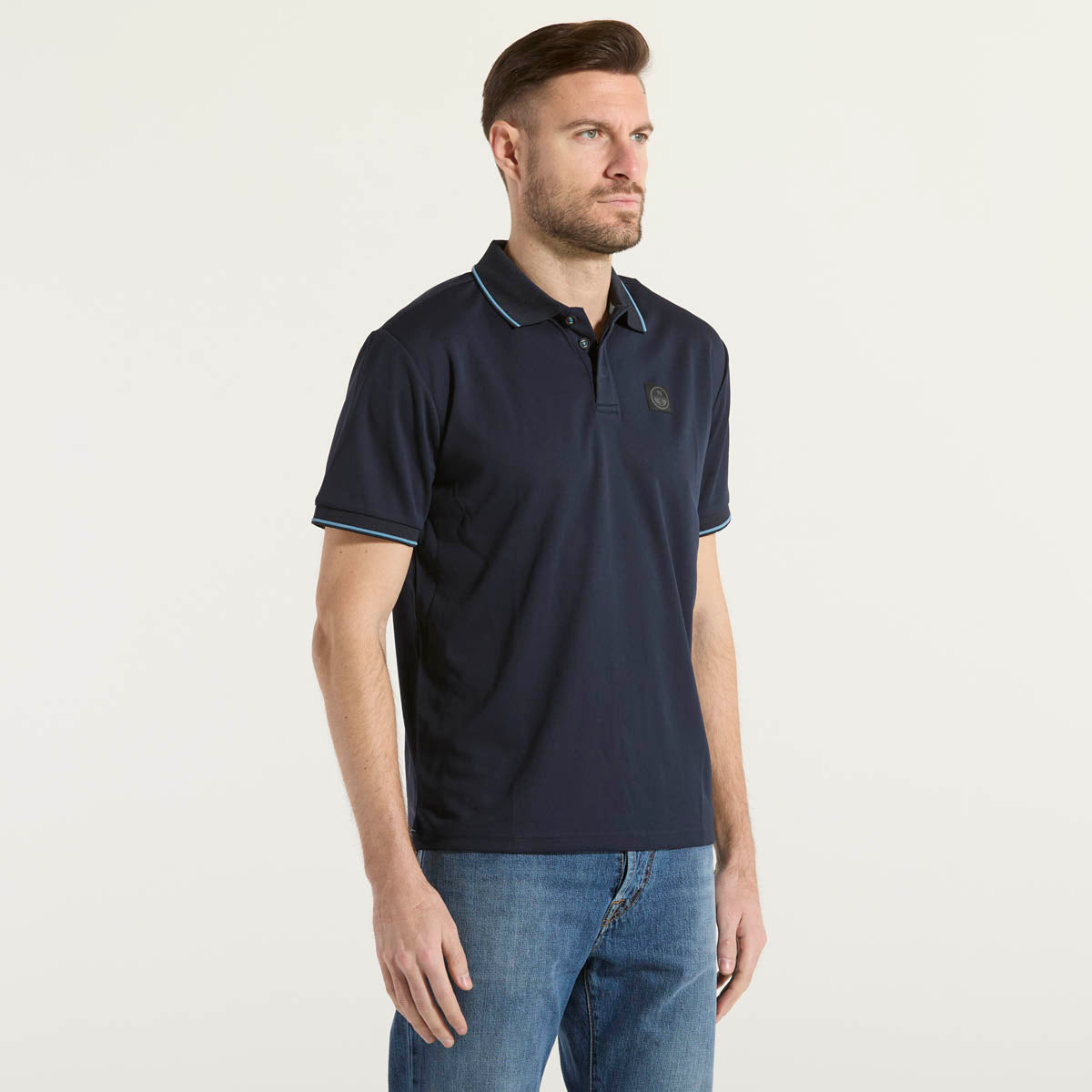 North Sails polo mezza manica blu