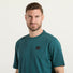 North Sails t-shirt mezza manica tessuto verde