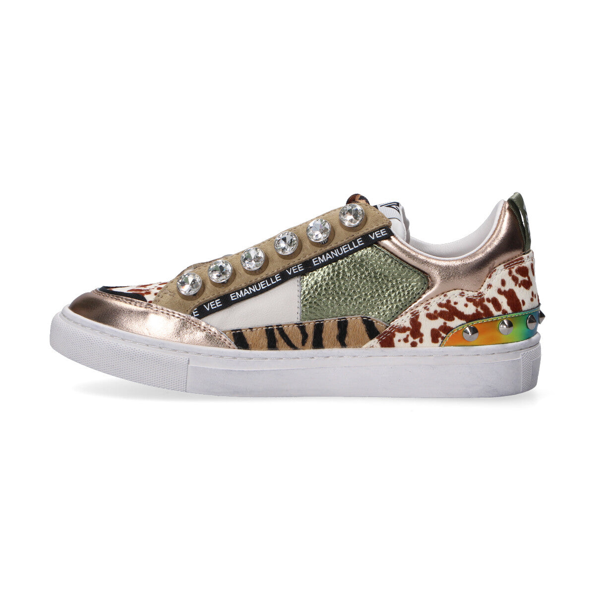 Emanuelle Vee sneaker in cavallino animalier