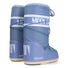 Moon Boot icon azzurro in nylon