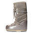 Moon Boot Icon Glance platino in raso