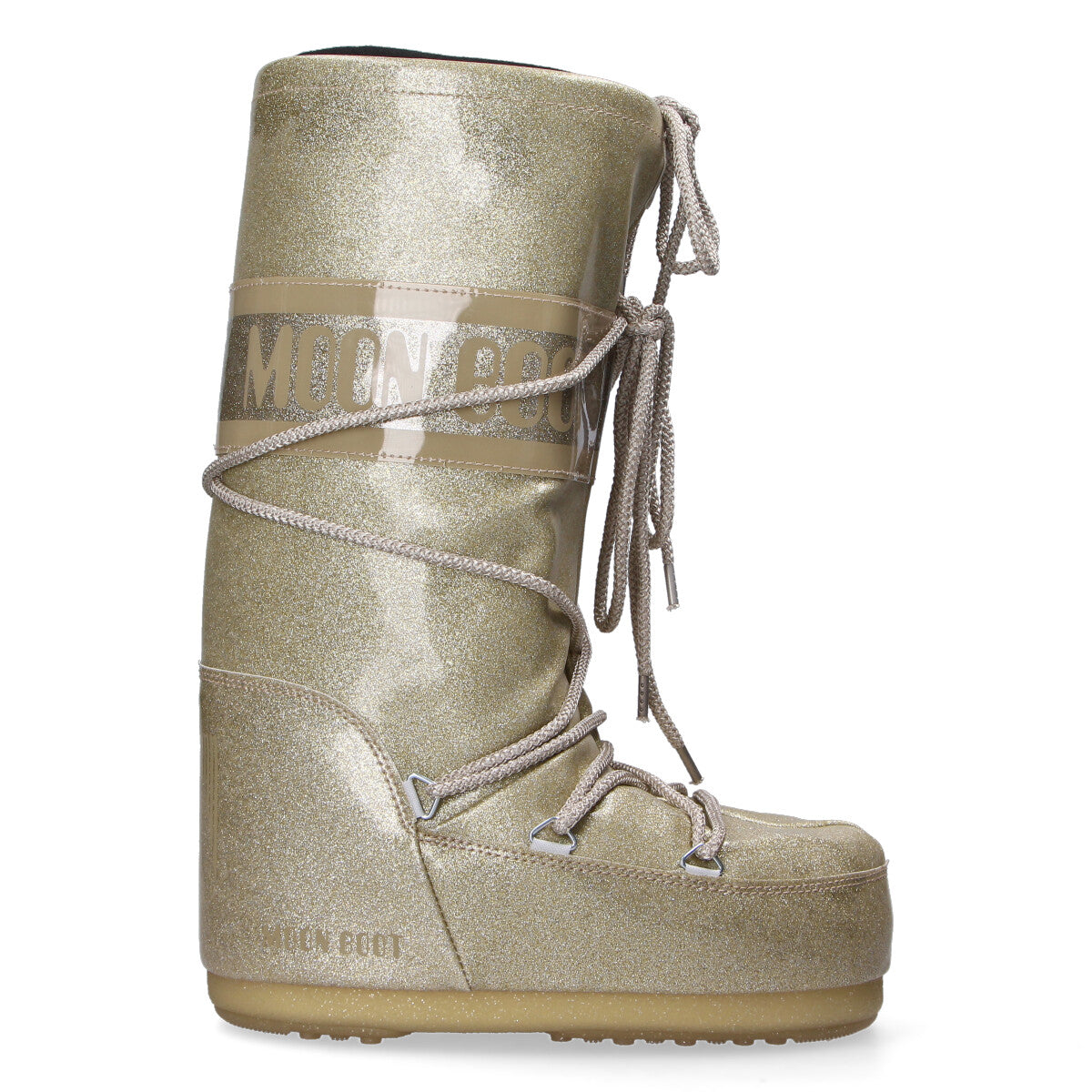 Moon Boot Icon glitter oro