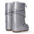 Moon Boot Icon glitter argento