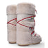 Moon Boot Icon faux fur beads panna