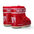 Moon Boot Icon Low rosso in nylon