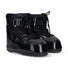 Moon Boot Icon Low Glance nero in raso