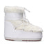 Moon Boot Icon Low bianco in ecopelliccia