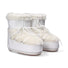 Moon Boot Icon Low bianco in ecopelliccia