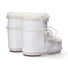 Moon Boot Icon Low bianco in ecopelliccia