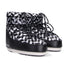 Moon Boot Icon Low nero con stampa optical