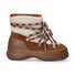 Moon Boot stivale Luna nocciola in shearling