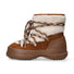 Moon Boot stivale Luna nocciola in shearling