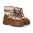 Moon Boot stivale Luna nocciola in shearling