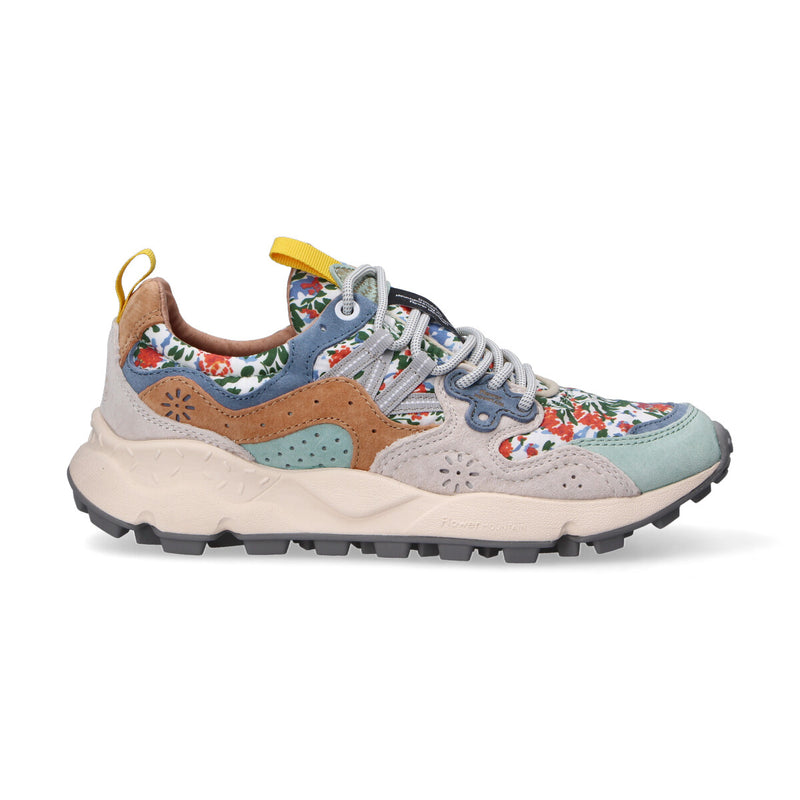 Flower Mountain sneaker Yamano 3 suede fiori