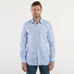 Xacus travel shirt in tessuto azzurra