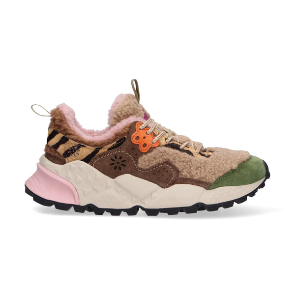 Flower mountain sneaker yamano 3 suede teddy beige