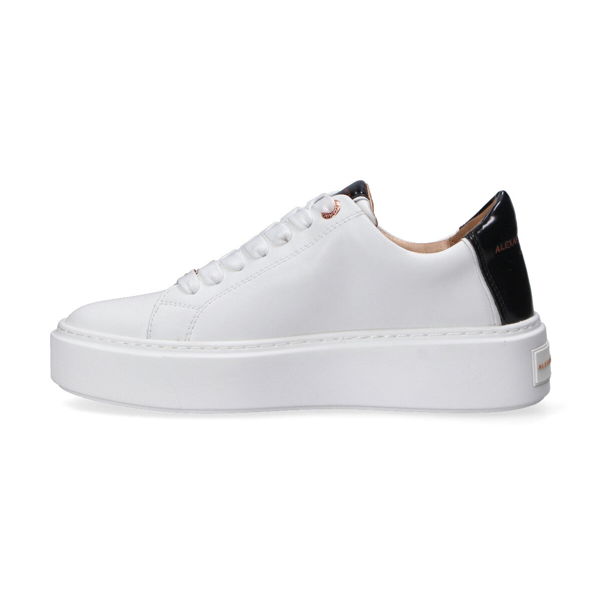 Alexander Smith sneaker London High bianca nera