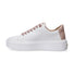 Alexander Smith sneaker London High bianca rosa